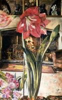 Stanley Spencer - Amaryllis in Chauntry Court